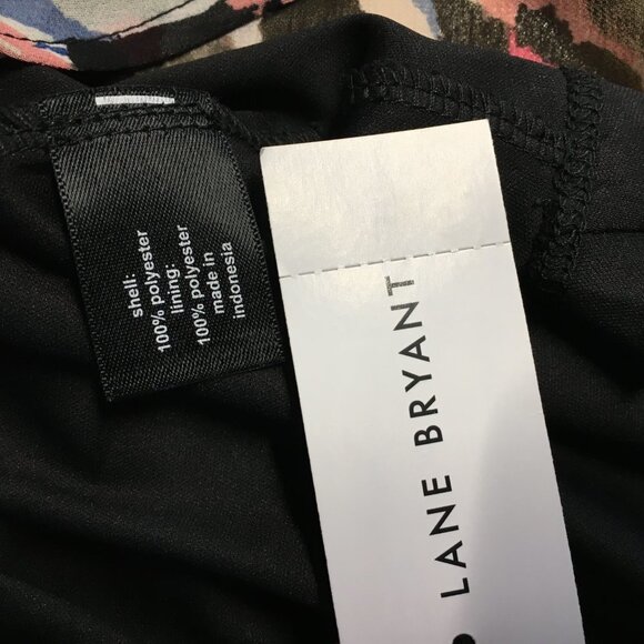 Lane Bryant Multicolor Lined Top Size 22/24. NWT - Picture 8 of 8